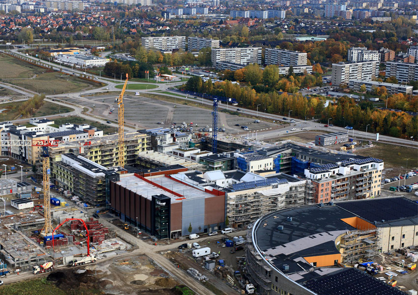 City Gross intar mark i Hyllie