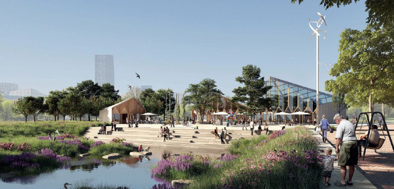 Hyllies ”Central Park” får en rekordgrön kostym