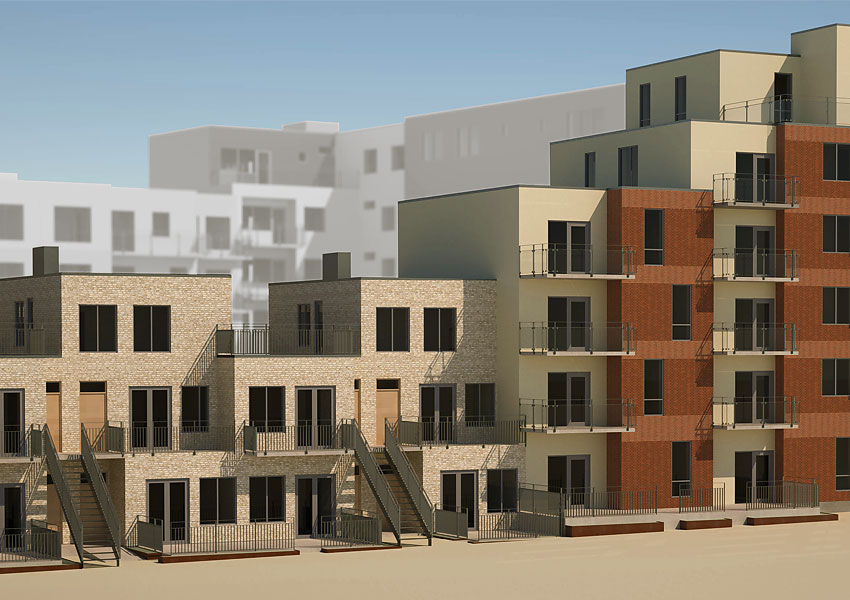 Penthousevåningar och stadsradhus