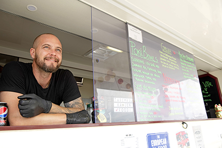 Första delen av Hyllievångsparken smyginvigd – nu med foodtrucks