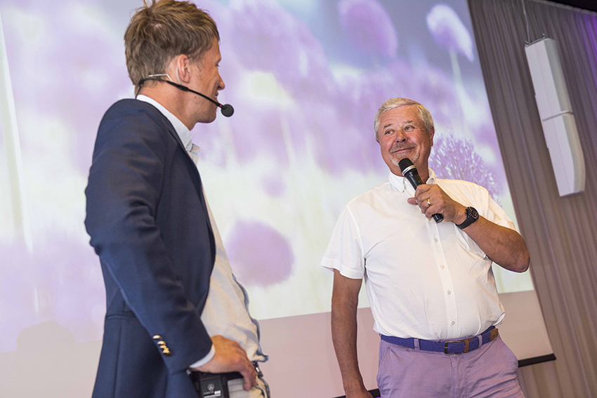 Dubbeljubilar och framtidsvisioner serverades på årlig Hyllielunch