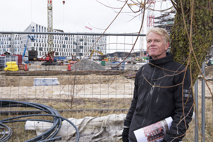 Pionjären tar nya spadtag i Hyllie