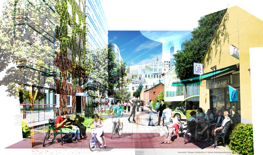 Malmöborna: Hyllie är ett välplanerat bostadsområde