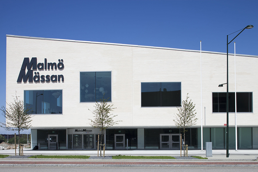 Malmö Mässan fasadbild