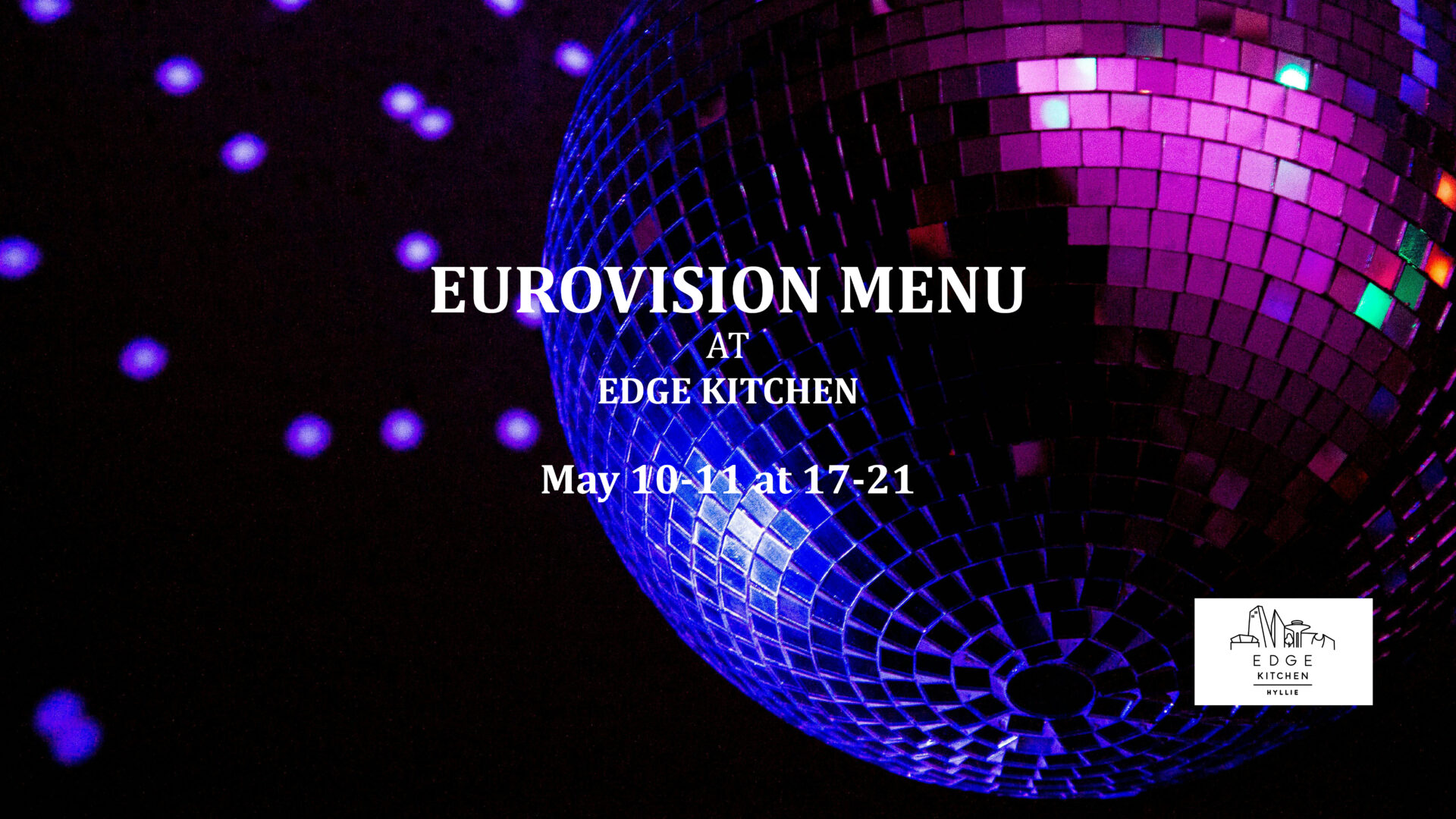 Eurovisionmeny på Edge Kitchen