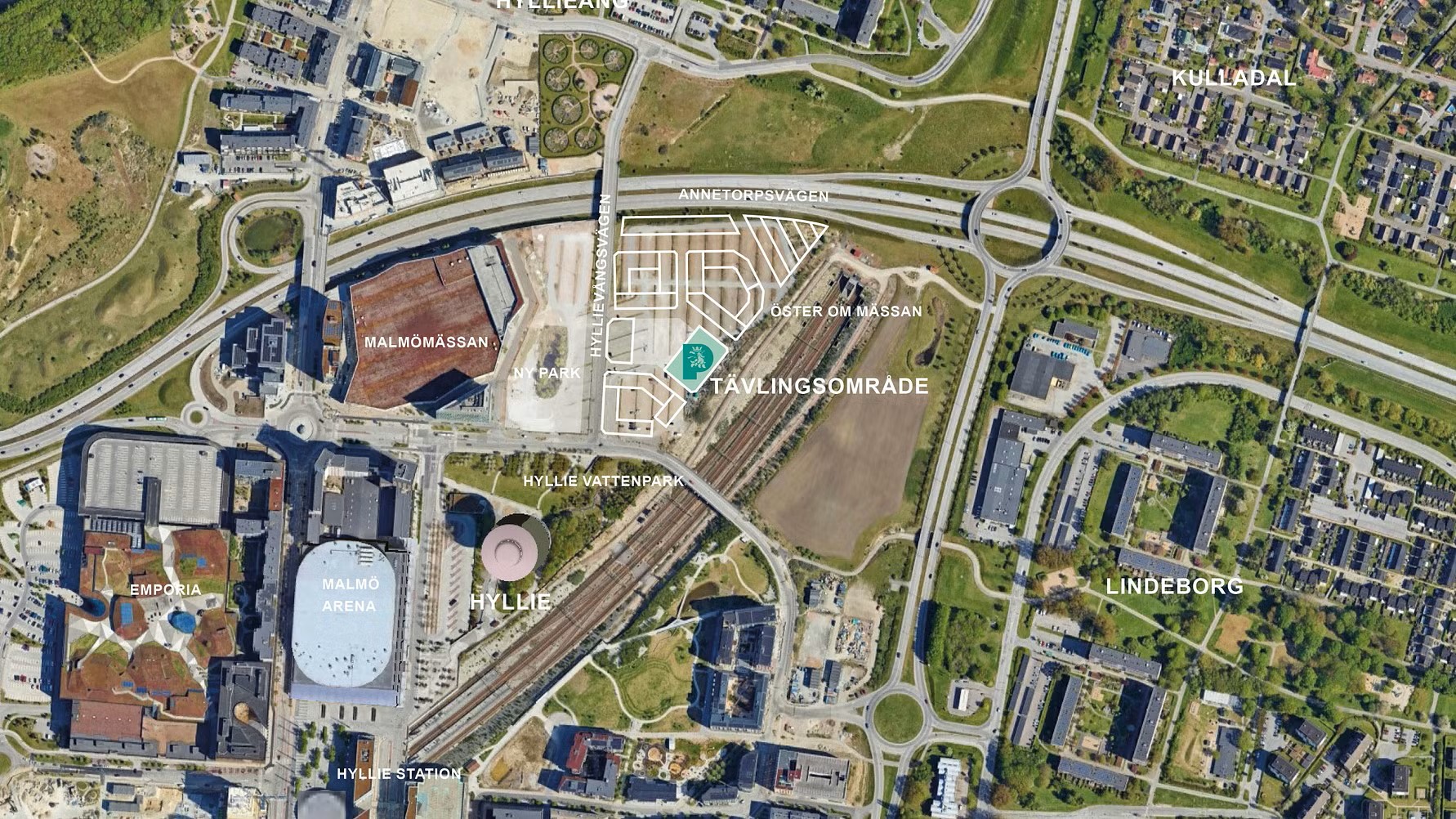 Parkering Malmö utlyser arkitekttävling för mobilitetshus i Hyllie